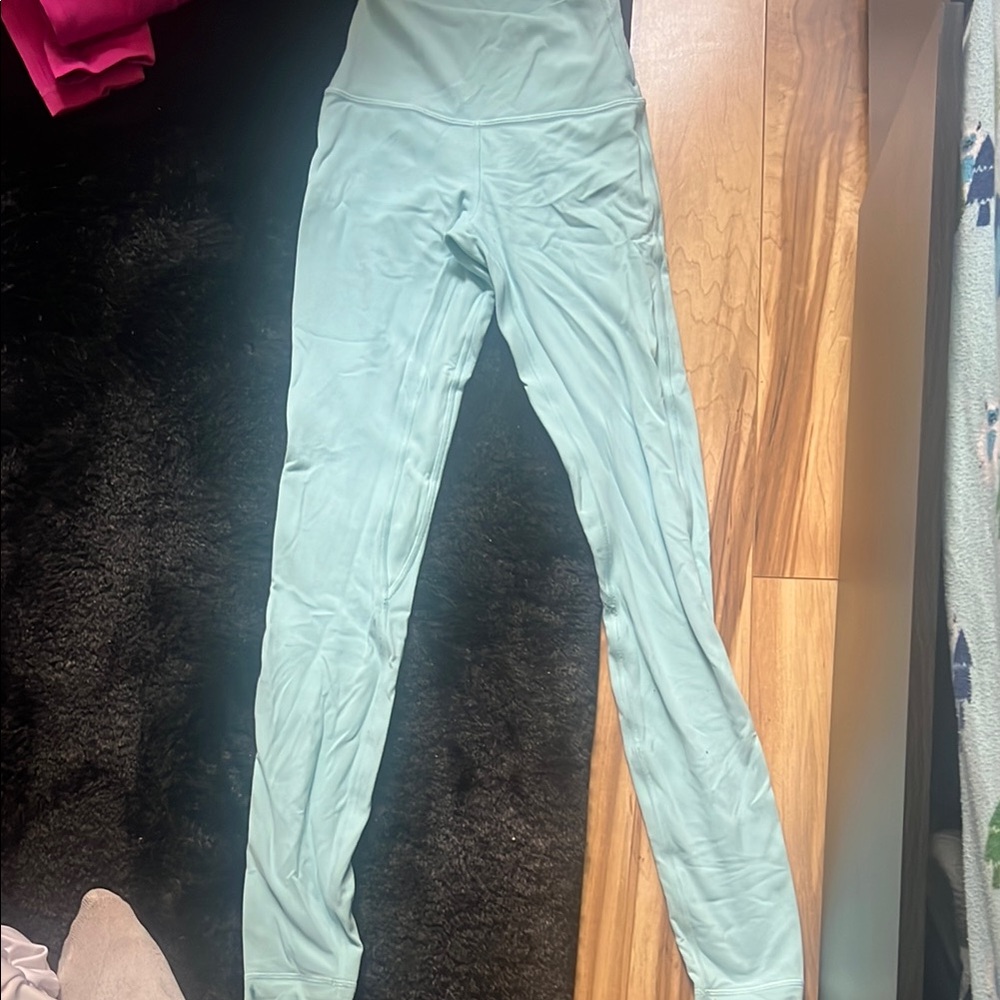 lululemon athletica Light Blue Leggings